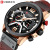 CurrenCaryan New Style 8329 Men's Watch Waterproof Leather Strap Watch Calendar Men's Watch SixPin Quartz Watch