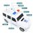 Face Recognition Bank Note Transport Car Children's Birthday Gifts Automatic Roll Money ATM Password Car Money Box Fingerprint Piggy Bank