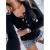Spring and Autumn Women's Long Sleeve Shirt Vneck Solid Color Knitted Jumper Women's Slim Button Pullover Large Size