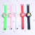 Cartoon Hot Selling Portable Water-Free Hand Sanitizer Bracelet Silicone Disinfectant Watch Wrist Strap Hand Lotion Distributor