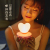 Heart-Shaped Night Light Heart-Shaped Creative Mini Girl Heart Romantic Gift Touch Dimmable Table Lamp Baby Feeding