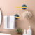 Household Bathroom Punch Free Towel Rack Nordic Style Minimalist Creative Hanging Towel Single Rod Face Towel Bathroom Hanger