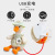 Douyin Network Red Repeat Duck Doll Recording Learn to Speak Singing Come on Duck Plush Toys Children's Gifts Wholesale