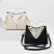 New Soft Leather Fashion Metal Women's All-Match Crossbody Bag Handbag 2020 Trendy Small Bag Shoulder Fashion Autumn