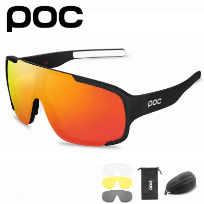 POC 4 Lens Set Glasses for Riding Aspire Fully Coated Bicycle Goggles Compatible Nearsighted Glasses