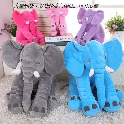 Pillow Blanket to Sleep with Elephant Doll Nap DualPurpose Airable Blanket Comfort Elephant One Piece Dropshipping