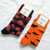 New Cool Men's Socks Halloween Cartoon Cotton Stockings Cool Bat Sweat-Absorbent Breathable Socks