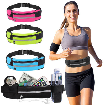 Bottle Waist Pack Outdoor Sport Waist Bag Fitness Waist Pack Waterproof Anti-Theft Mobile Phone Waist Bag Sports Bag