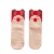 Socks Colored Cotton Bright Red Socks Elk Cartoon Animal Ears Autumn and Winter Cotton Cute Sweet Stockings Whole