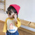 Ambb Boys and Girls Cartoon Raglan T-shirt 2020 Autumn New Children's Cute Long-Sleeved Cotton Bottoming Shirt