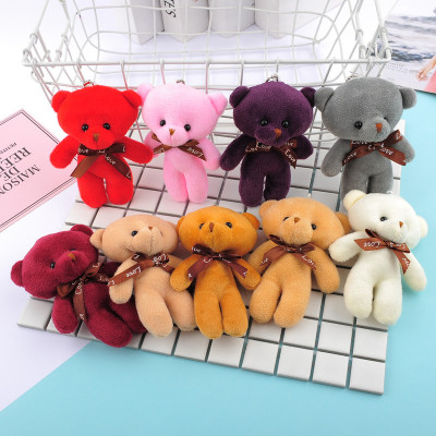 Factory Wholesale Plush Toy Plush Pendant Bear Doll Bag Accessories Accessories Activities Small Gifts