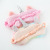 New Pink Unicorn Eye Mask Gradient Seven Color Plush Eye Mask Shading Cartoon Eye Mask Travel Cute Variety Combination