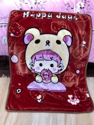 100*130 High-End Double-Sided Embossed Cloud Blanket Children's Blanket Baby Blanket Bedding