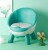 JKC-5653 Baby Chair Children's Thickened Plastic Stool Non-Slip Children's Backrest Eating Stool with Dinner Chair