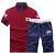 AliExpress Cross-Border 2020 Men's Casual Suit Summer Shorts T-shirt Sports Outdoor New Fashion Men's Clothing