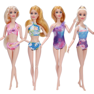11-Inch Barbie Doll Clothes 30cm Doll Can Wear Swimsuits Bikini Suit Fashion Toy Costume Wholesale