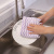 Household Household Coral Velvet Rag Simple Wavy Scouring Pad Dish Cloth Decontamination Absorbent Kitchen Towel