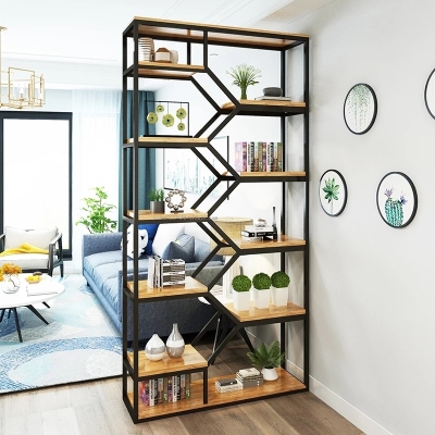  Creative Floor-Standing Living Room Storage Rack Modern Partition Cabinet Tea Cabinet Display Stand Showing Stand