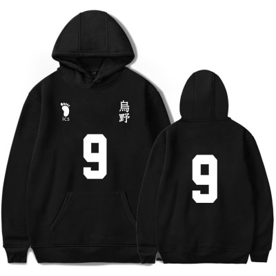 Cross-Border 2020 New Volleyball Teenager Anime Peripheral Autumn Hooded Sweater Fashion Casual Men and Women Hoodies