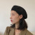 Beret Women's Thin Summer Black Ins Octagonal Cap Subnet Red Korean-Style Japanese-Style British Retro Painter Cap Fashion