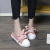 Summer New Cool Breathable Canvas Shoes Female Korean Students All-match Half Slippers White Shoes Slip-on Loafers