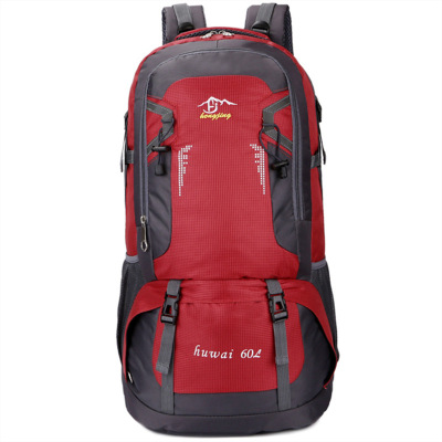 60L Mountaineering Bag Outdoor Gymnastic Valise Large Capacity Backpack Waterproof Student Bag AntiTheft Backpack