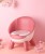 JKC-5653 Baby Chair Children's Thickened Plastic Stool Non-Slip Children's Backrest Eating Stool with Dinner Chair