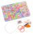 Acrylic Beading Bracelet Children's Handmade DIY Bead Toy 24-Grid Beaded Fancy Toy Girl's Gift