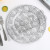 Round Plate Charger Plastic Table Chargers Decorative Dinner Chargers for Wedding Party 