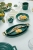 New Color Glaze Ovenware Rice Bowl Soup Pot Fruit Bowl Salad Bowl Fish Dish Dish Microwave Oven Dedicated
