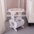  European-Style Coffee Table Bedroom Balcony Occasional Table Tea Table Pastoral Living Room Small round Table Creative