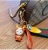 Keychain Women's Cute Internet Celebrity Car Key Pendant Creative One Pair of Lovers Simple Hanging Decoration Doll