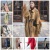 Autumn and Winter New Women's Woolen Overstock Mixed Batch Women's Plaids and Tweedst Wholesale