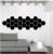 Mirror Environmental Protection Acrylic Wall Stickers Background Wall Decoration Crystal Stereo Mirror Surface Stickers