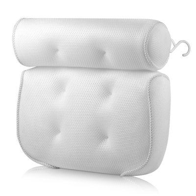 Spot Amazon 3D Mesh Suction Cup Pillow Bathroom Pillow Bathtub Pillow Sucker Pillow