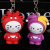 Keychain Women's Cute Internet Celebrity Car Key Pendant Creative One Pair of Lovers Simple Hanging Decoration Doll