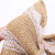 Factory Direct Sales Jute Lace Bow European and American Style Wedding Decoration Clothing Shoes and Hats Accessories Accessories