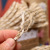 Manufacturer's New Woven Two-Color Braid Hemp Rope DIY Handmade Finish Accessories Photo Wall Rope Clothing Tag Rope