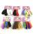 Factory Direct Sales Elastic Bright Silk Flower Tooth Top Cuft Towel Ring Rubber Band