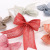 Factory Direct Sales 3.8cm Fish Silk Linen Bow Christmas Decorative Bowknot Minimalist Fashion Wedding Can Be Customized