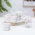 8 Pieces Bone China Water Utensils Set Wedding Gift Housewarming Gift Gift for Company Welfare Supermarket Retail
