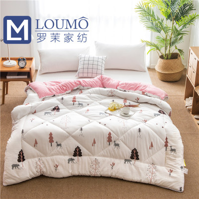 Winter Quilt Thickened Washed Cotton Winter Quilt Super Soft Chemical Fiber Gift Quilt Core Quilt Whole Group Purchase