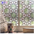 Color Static Window Film Frosted Glass Sticker Beautifying Home Bathroom Insulation Privacy Light Transmitting and Opaque