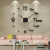 Tiktok Celebrity Style Acrylic Wall Stickers Clock DIY Simple Clock Mute Home Living Room Study and Bedroom Wall Clock