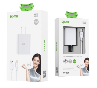 Duration Power 2.1A GB 3C Cable Charger Set YY-M30 Android YY-L30 Apple YY-C30 LeTV