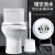 S74-032 Toilet Brush No Dead Angle Toilet Brush Long Handle Soft Hair Wall-Mounted Household Toilet Cleaning Brush