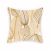 New Gilded Geometric Leaves Pillowcase Minimalist Creative Pillowcase Office Sofas Cushion Graphic Customization