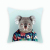 Cross-Border Amazon Animal Series Pillowcase Pillow Cover Cute Cartoon Digital Printing Linen Pillowcase Cushion