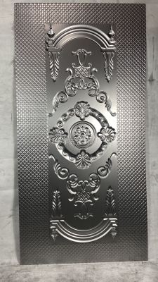 Professional Embossed Anti-Theft Door Plate Steel Plate Iron Plate Door Leather Factory Direct Sales