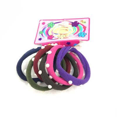 Factory Direct Sales Nylon High Elastic Rubber Band Xiaomi Pearl Hair Elastic Headband